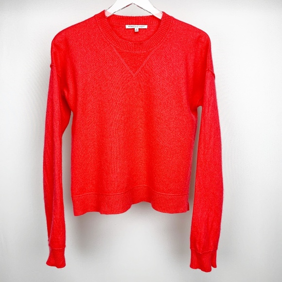 REBECCA MINKOFF Adelle Cashmere Crew Neck … - Picture 2 of 12